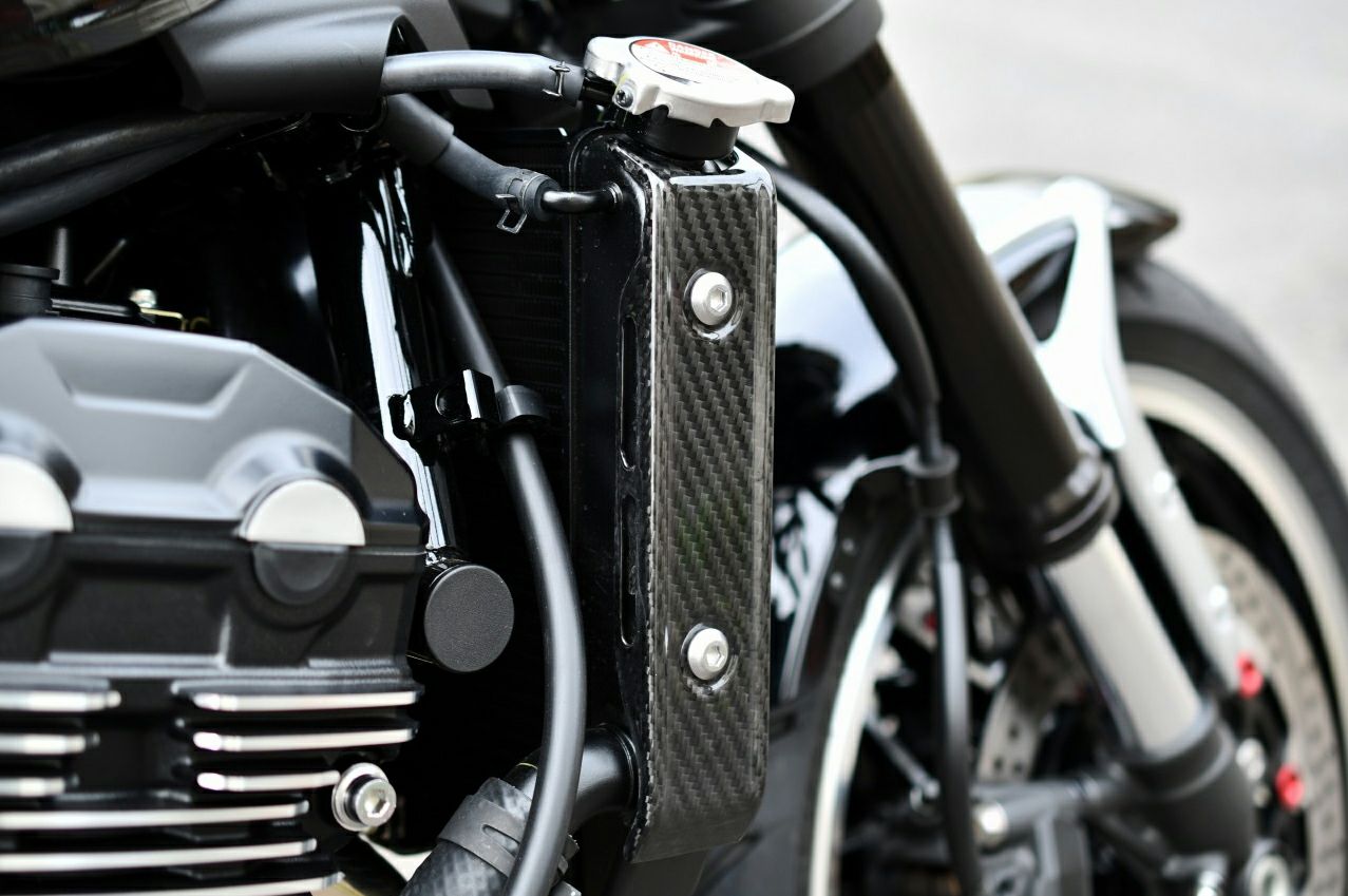Z900RS ラジエーターサイドカバー 左右セット ドライカーボン SPEEDRA