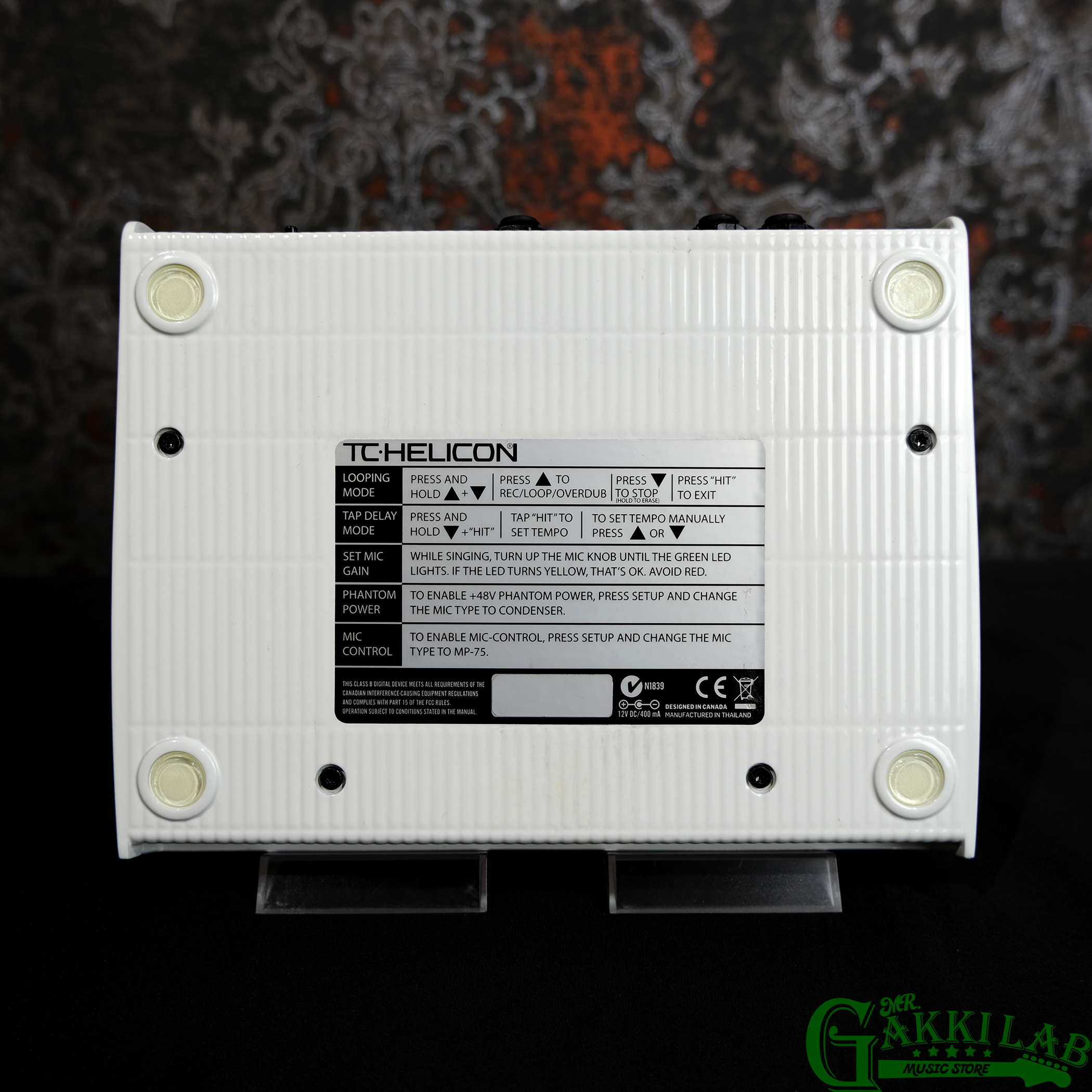 TC-Helicon VoiceLive Play GTX + SWITCH-3 | 札幌の楽器屋さん｜MR