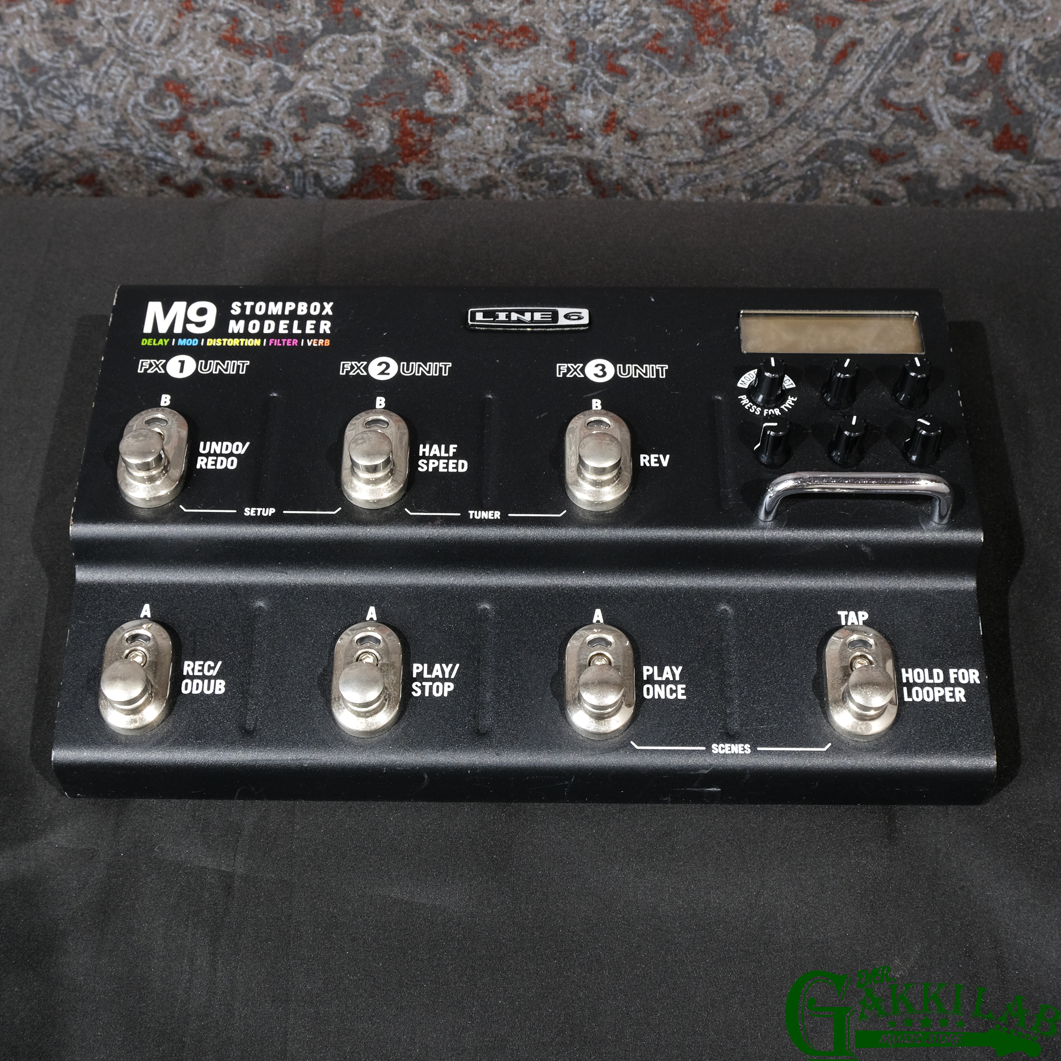 LINE 6 M9 Stompbox Modeler | 札幌の楽器屋さん｜MR.GAKKI LAB｜中古