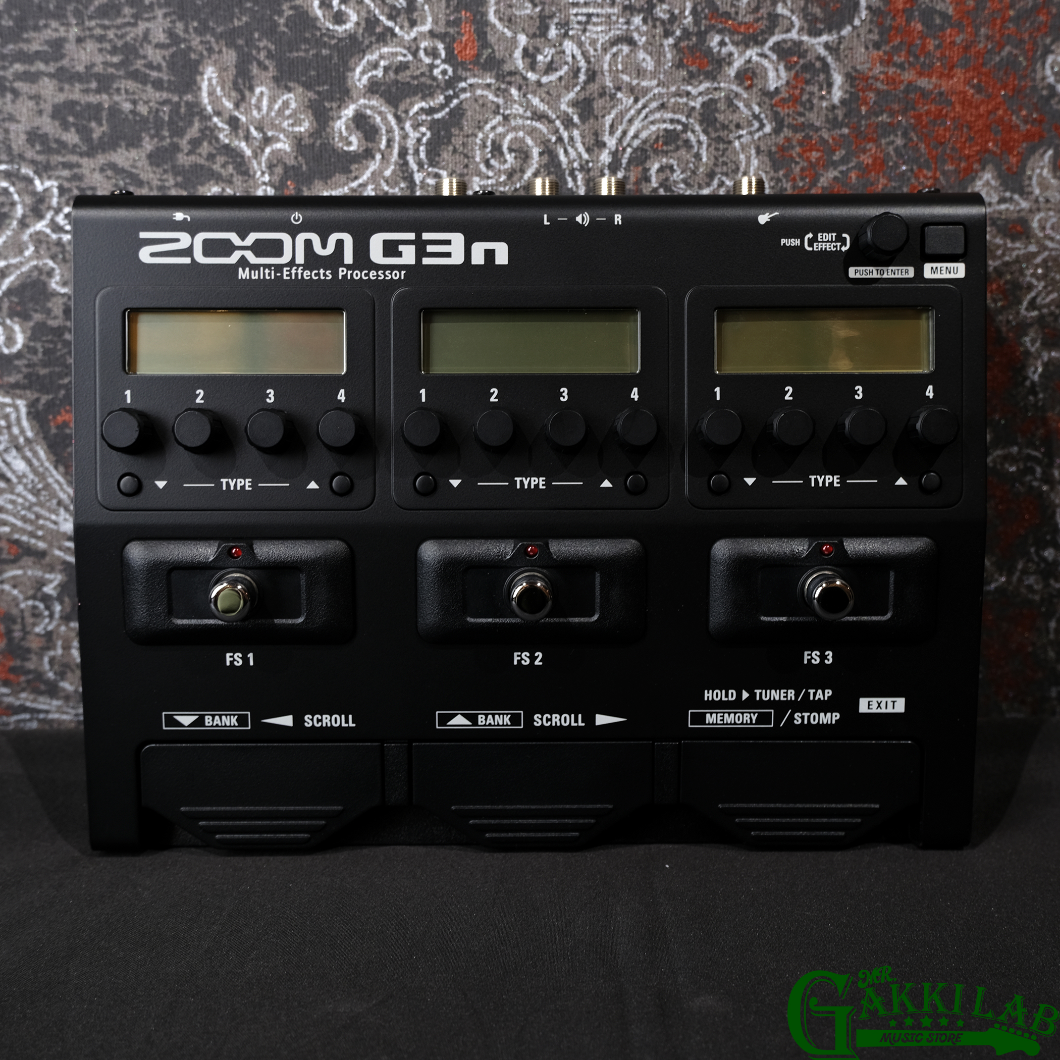 ZOOM G3n Multi-Effects Processor | 札幌の楽器屋さん｜MR.GAKKI LAB