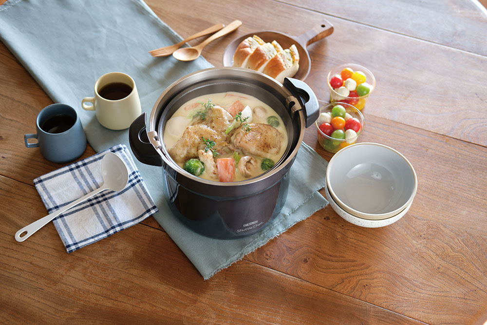 真空保温調理器 シャトルシェフ 4.3L 4～6人用 KBJ-4501 ｜ ミスター