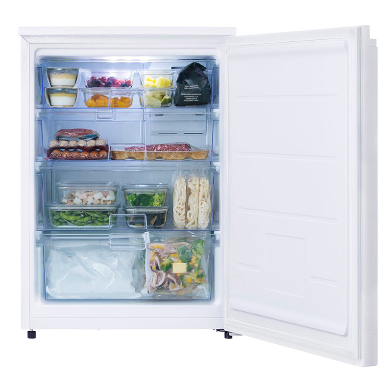 お取り寄せ商品】66L 奥行スリム冷凍庫 IUSN-7A-W ホワイト