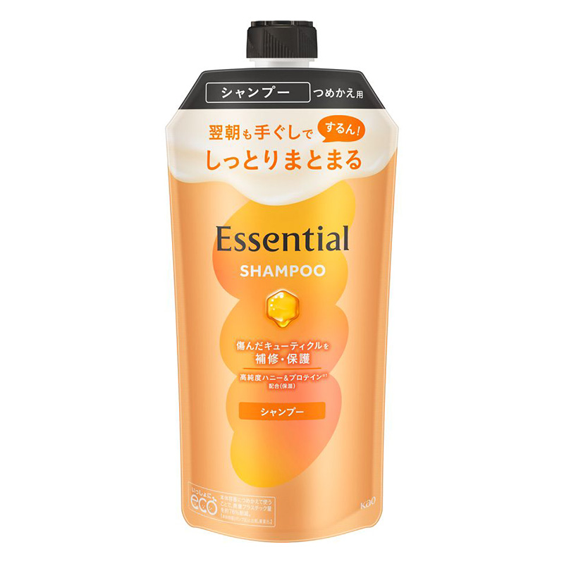 エッセンシャル しっとりまとまる シャンプー 詰替用 300ml フローラル