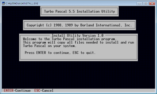 Turbo Pascal 5.5 ] - Mr.XRAY