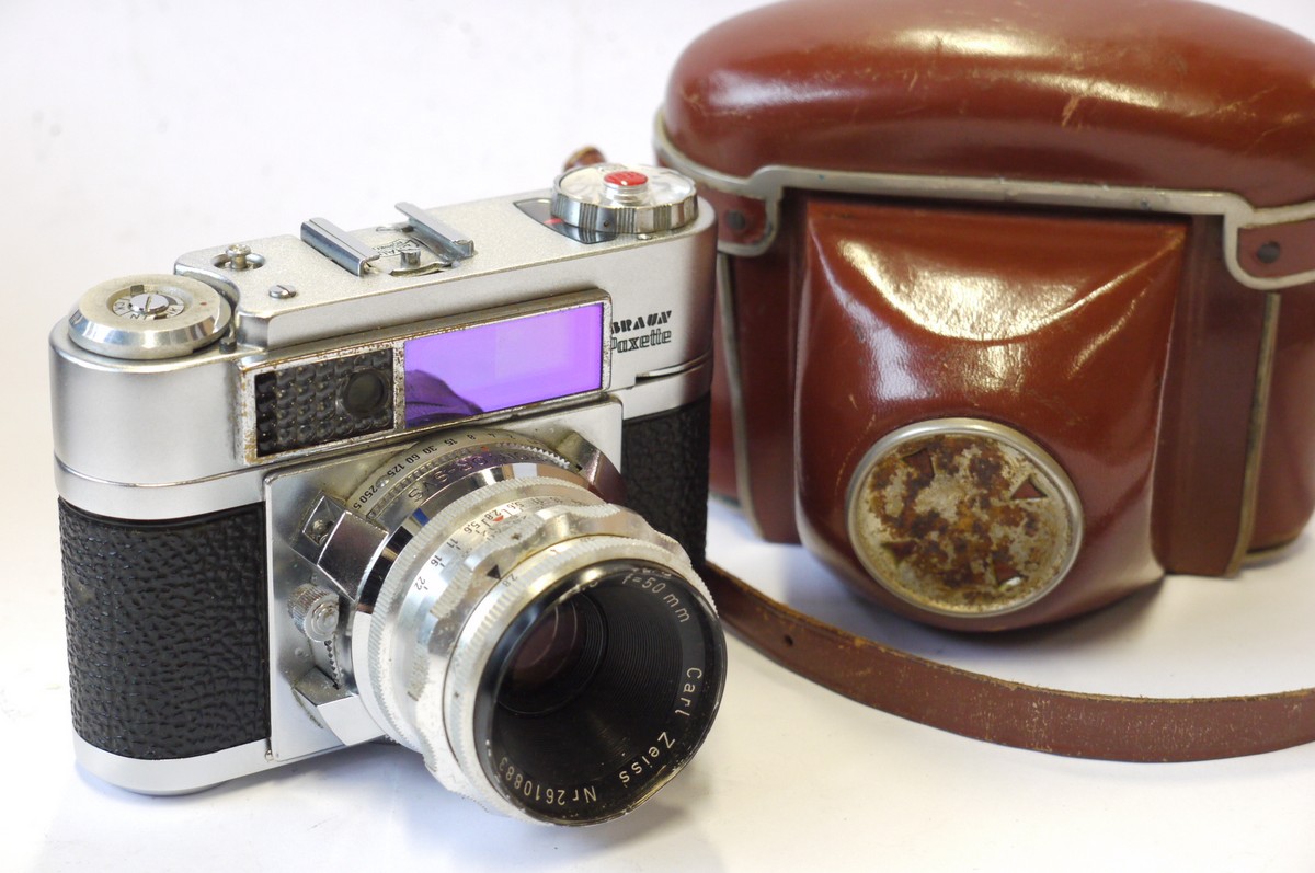 Braun Paxette Super IIBL 35mm coupled rangefinder selenium metered