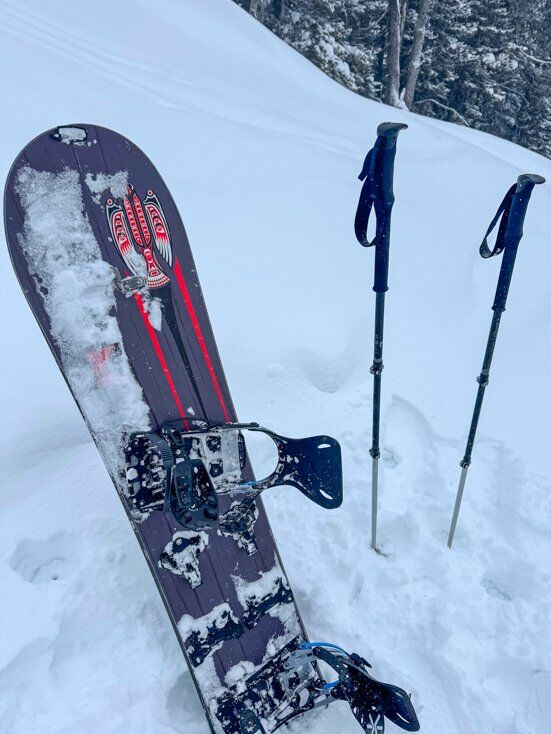 Jones Talon Splitboard Poles Review - Mountain Weekly News