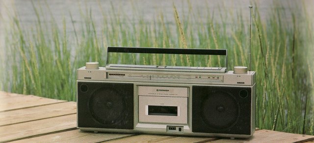 パイオニアのラジカセの研究