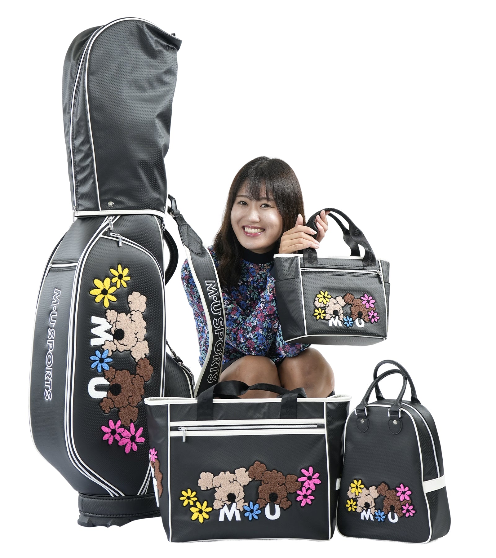 MUキャラクター立体サガラ刺繍キャディバック – M・U SPORTS ONLINE SHOP