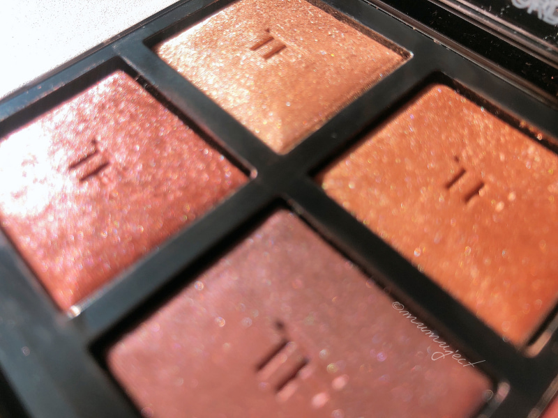 比較】TOM FORD トムフォード アイ カラー クォード 4種の スウォッチ