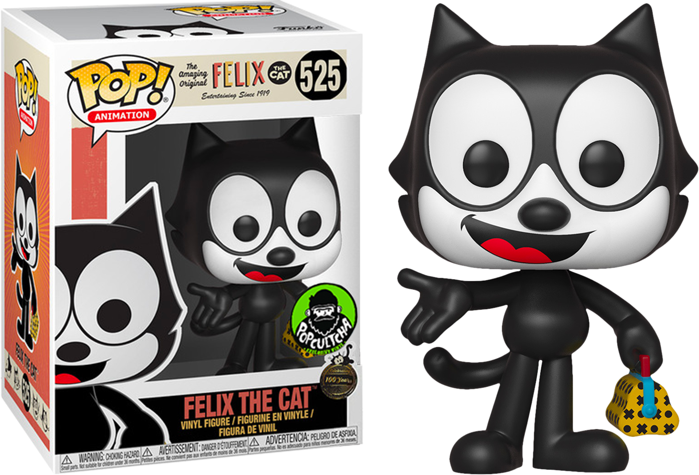 フィリックス・ザ・キャット フィギュア Felix The Cat POP FUNKO 人形