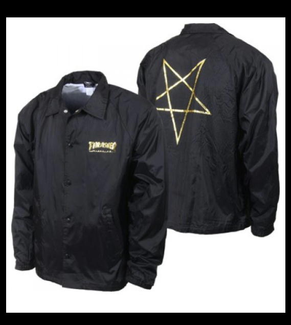 ロックTシャツ 通販 スラッシャー THRASHER コーチジャケット 販売