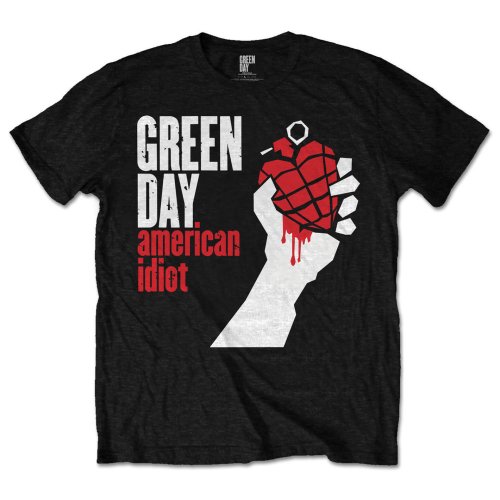 バンドTシャツ 通販 グリーン デイ Tシャツ GREEN DAY American Idiot