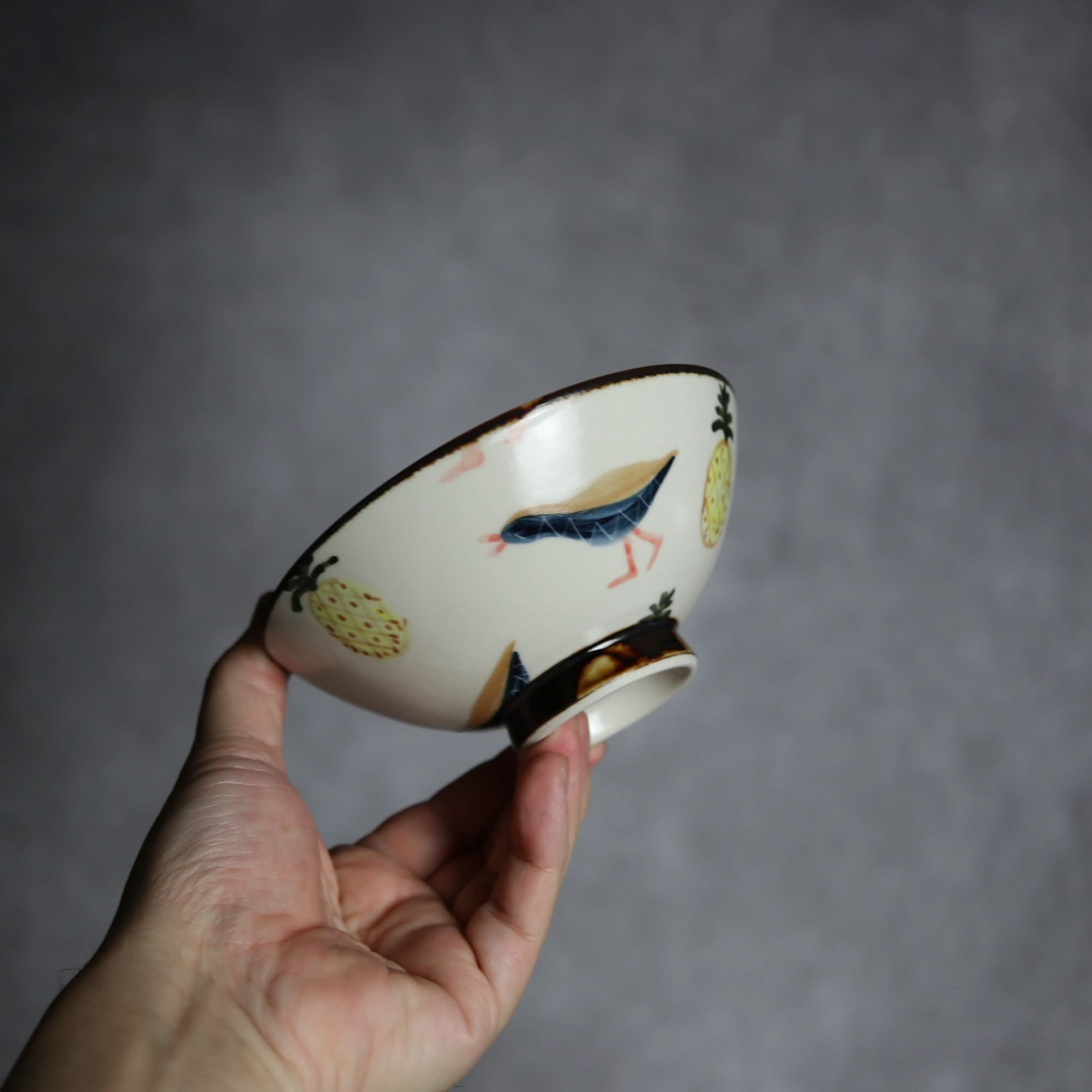 マカイ小 ヤンバルクイナパイン2 やちむん 陶器 atelier qucchane