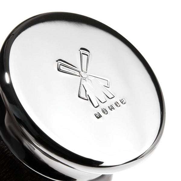 ミューレ STYLO シェービングブラシ／ブラックレジン／シルバーチップ