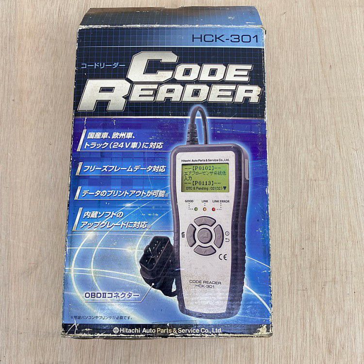 HITACHI/日立 HCK-301 故障診断機 コードリーダー 国産車、国産24V車