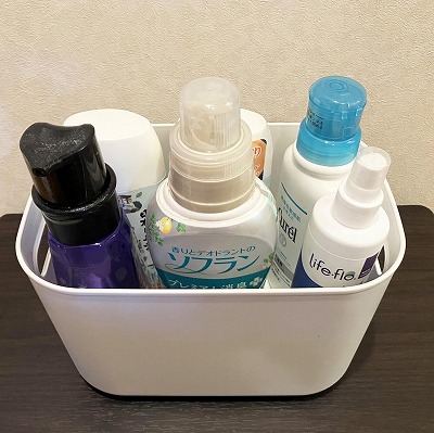 やわらかポリエチレンケース・ハーフ 小と中を比較／どっちが便利