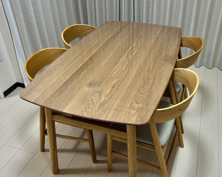 家具メーカー［ウニコ］SOLK 向け透明マット | 透明テーブルマット工房