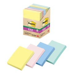 ポスト・イット® 強粘着ノート 656-5SSAP, 多色アソート, 75 mm x 50