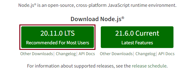 Node.jsのインストールと動作確認