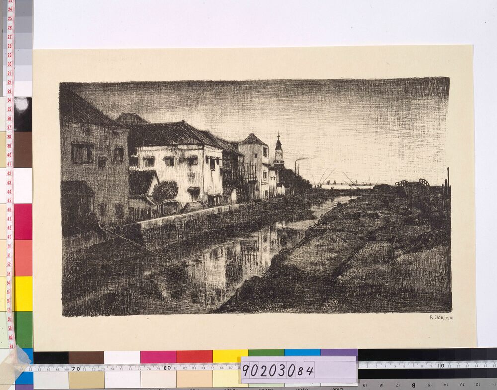 Views of Tokyo : No. 13, Landscape of Suzaki | ToMuCo - Tokyo