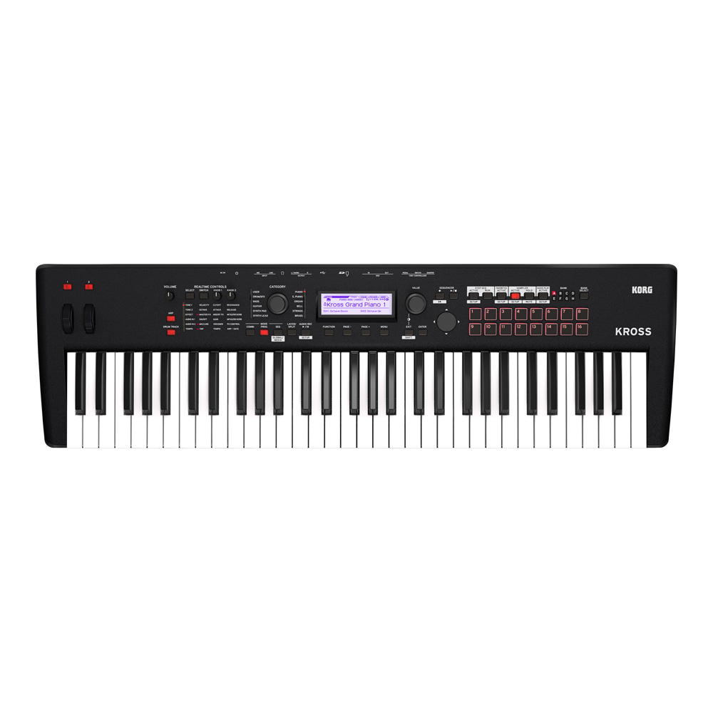 KORG KROSS2-61 SYNTHESIZER WORKSTATION 純正アクセサリープラス