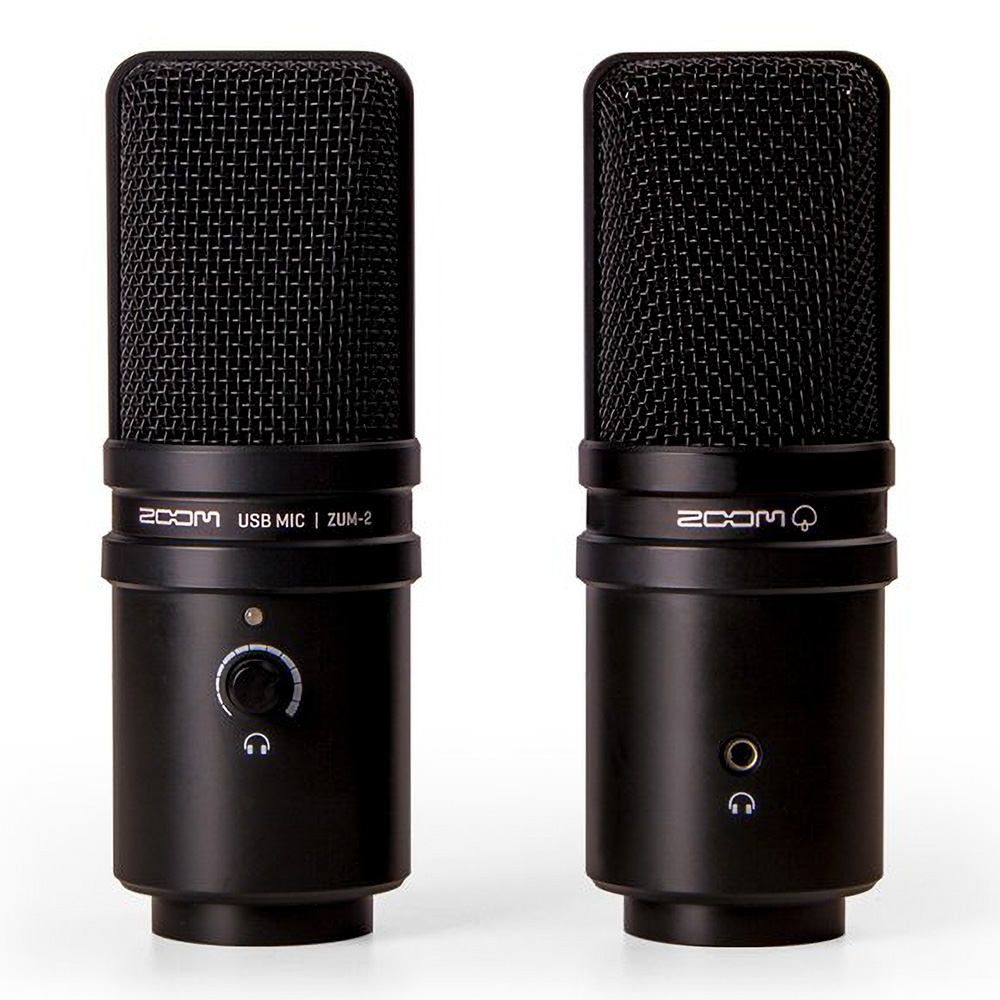 ZOOM ZUM-2PMP USB Podcast Mic Pack｜ミュージックランドKEY