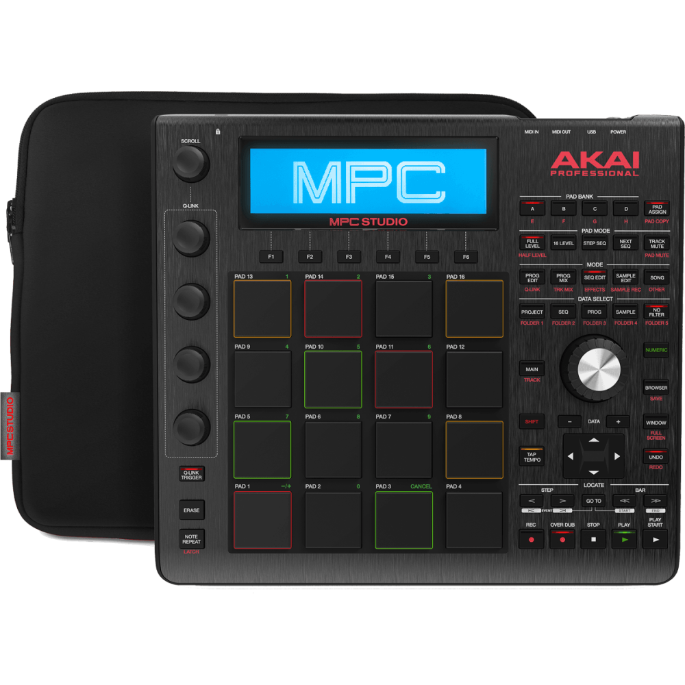Akai Pro - MPC STUDIO-BK, Music Production Controller - 16 pads 4