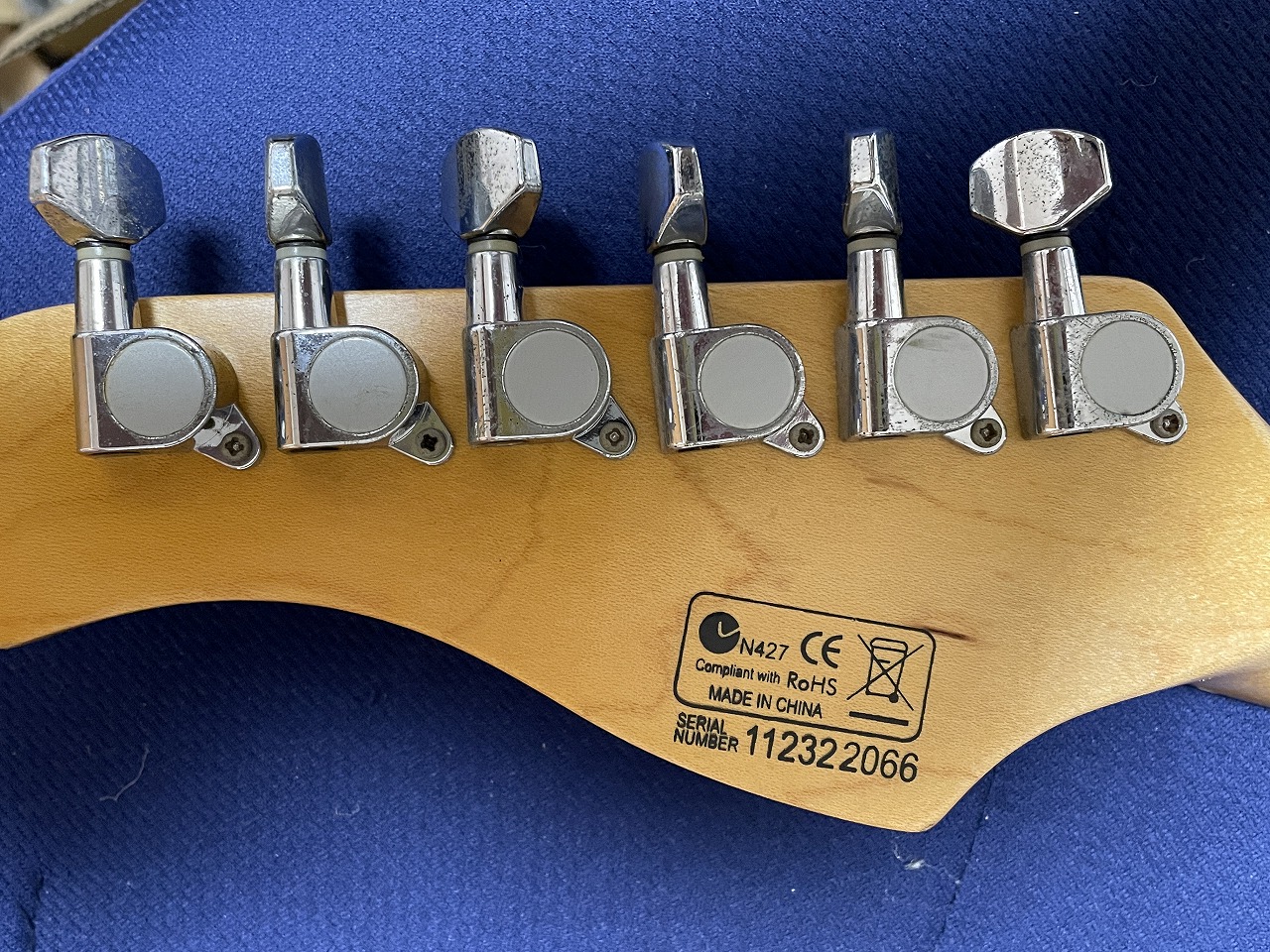 内容変更•ジャンク】Elioth S-503 サンバースト エレキギター 内容変更