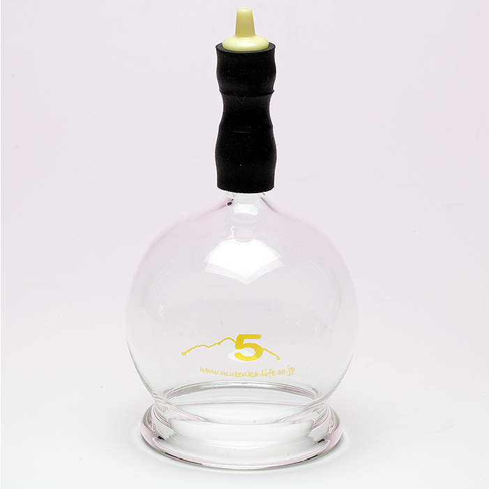 霧島ガラス玉 完成品 5号｜バンキーにも使用可能｜吸灸 【無添加