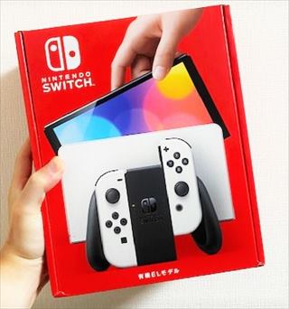 抽選なし/先着購入分]Nintendo Switch有機ELモデル本体が転売ではない