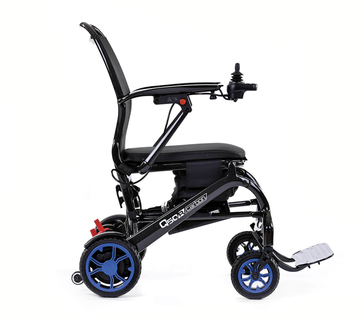 折りたたみ式電動車いすクイッキー Q50Rカーボン【Quickie サンライズ