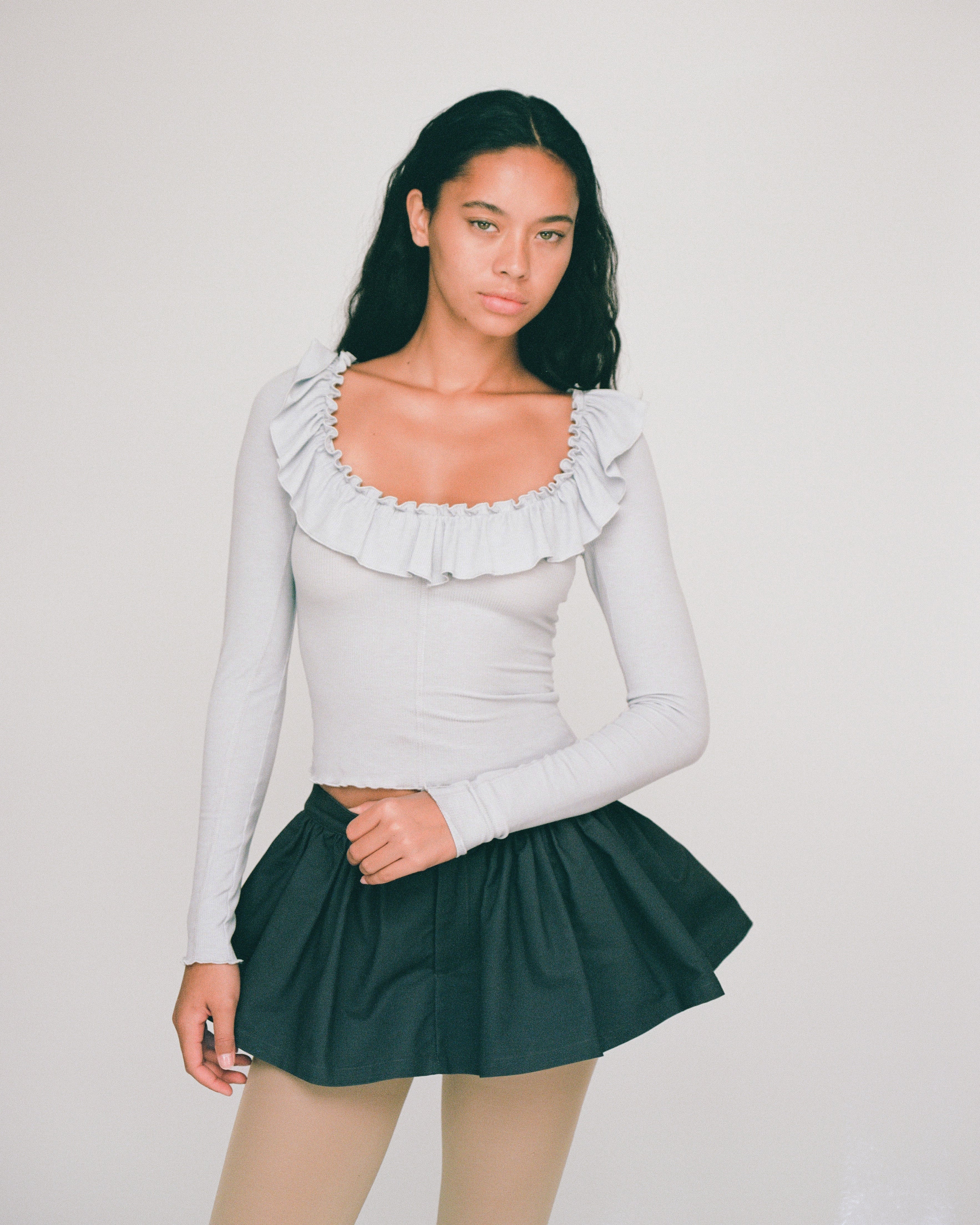 Tops: Viola Long Sleeve - Bluewishes - My mum made it – MY MUM MADE IT