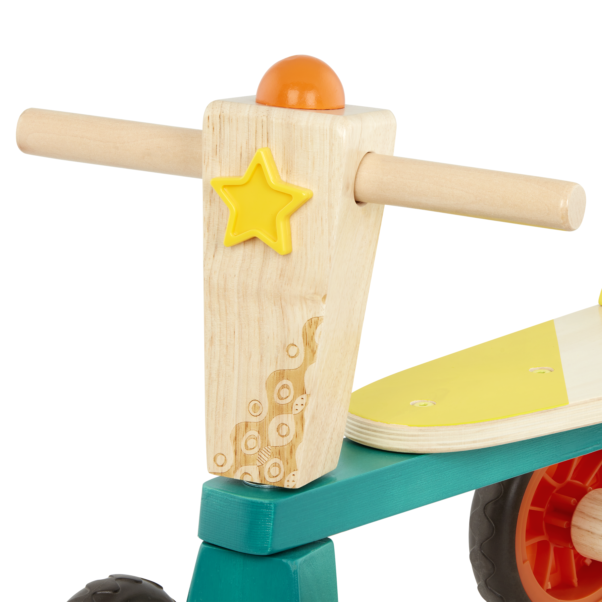 Smooth Rider | Wooden Toddler Bike | B. toys