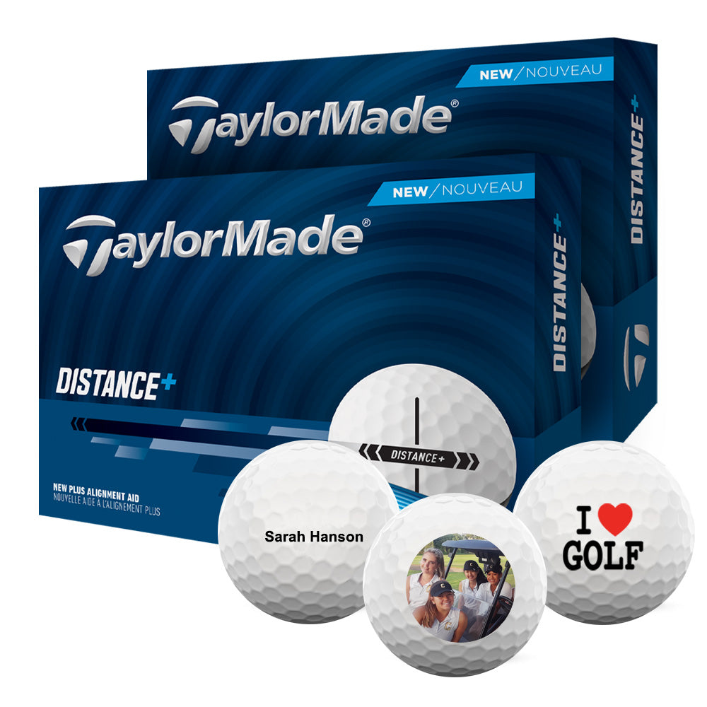 TaylorMade Distance + Golf Balls - 2 FOR $35 - MyCustomGolfBall