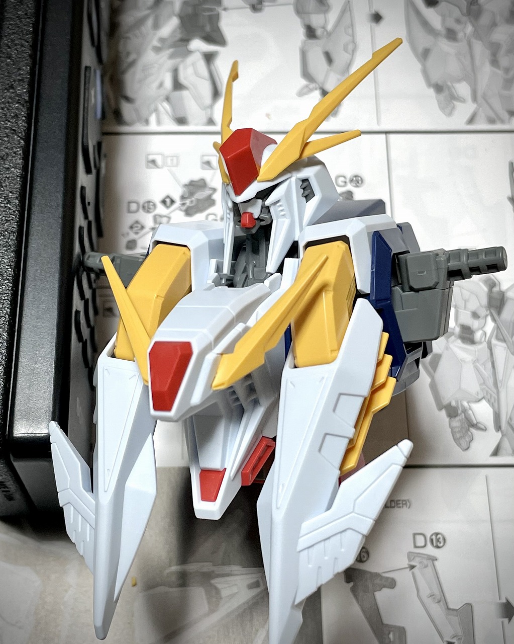 HGUC Ξガンダム 仮組み レビュー | 俺のガンプラブログ
