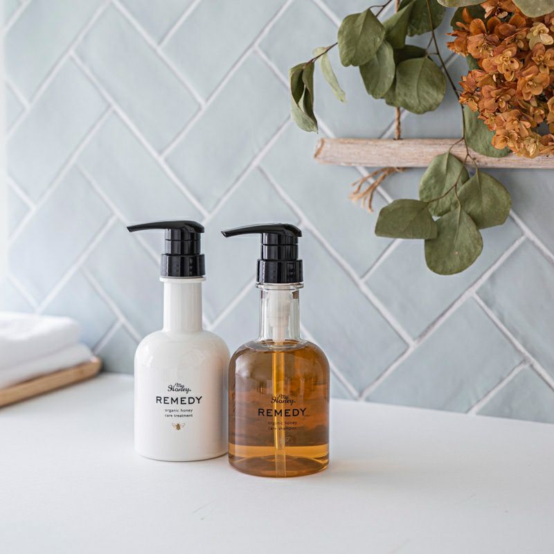 MYHONEY REMEDYレメディーハニーケアトリートメント380g/ ご自宅用簡易