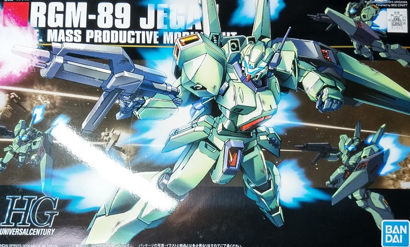 ジェガンRGM-89【HGUC097】03 頭部・胴体・ビームライフル | Kakunouko