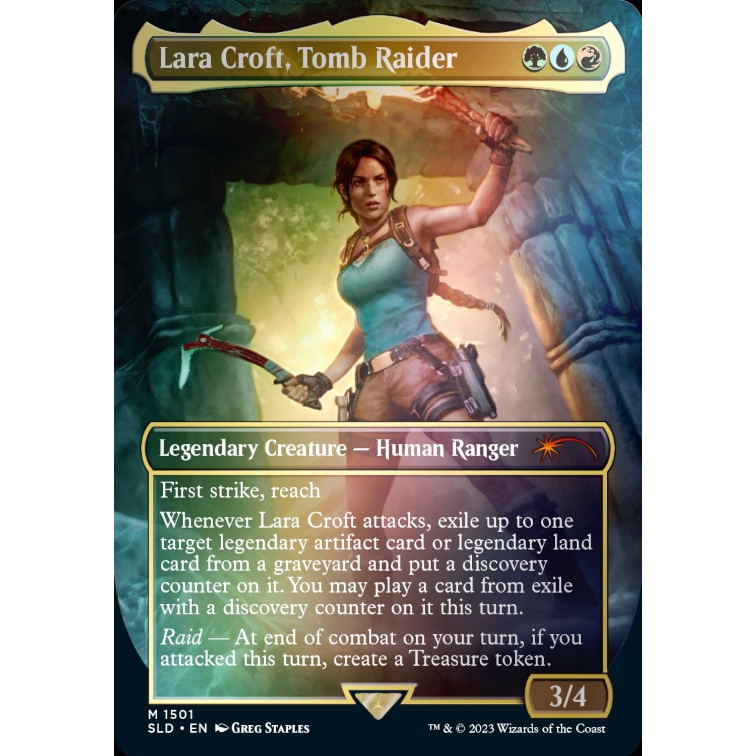 Magic the Gathering: Secret Lair x Tomb Raider - FOIL – Shopville