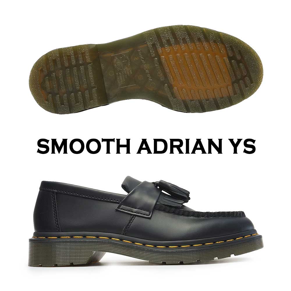 ドクターマーチン タッセルローファー エイドリアン イエローステッチ