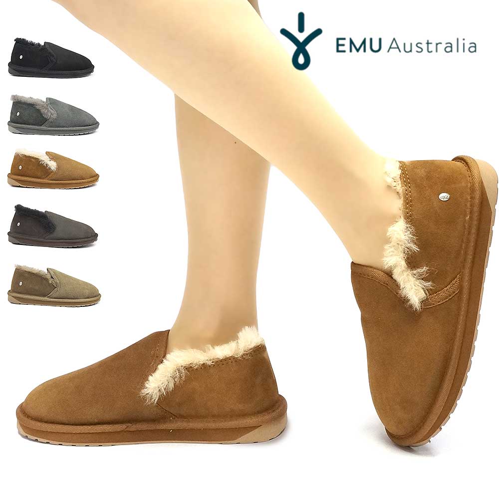 エミュオーストラリア スリッポン ムートン Stinger Reef W12714