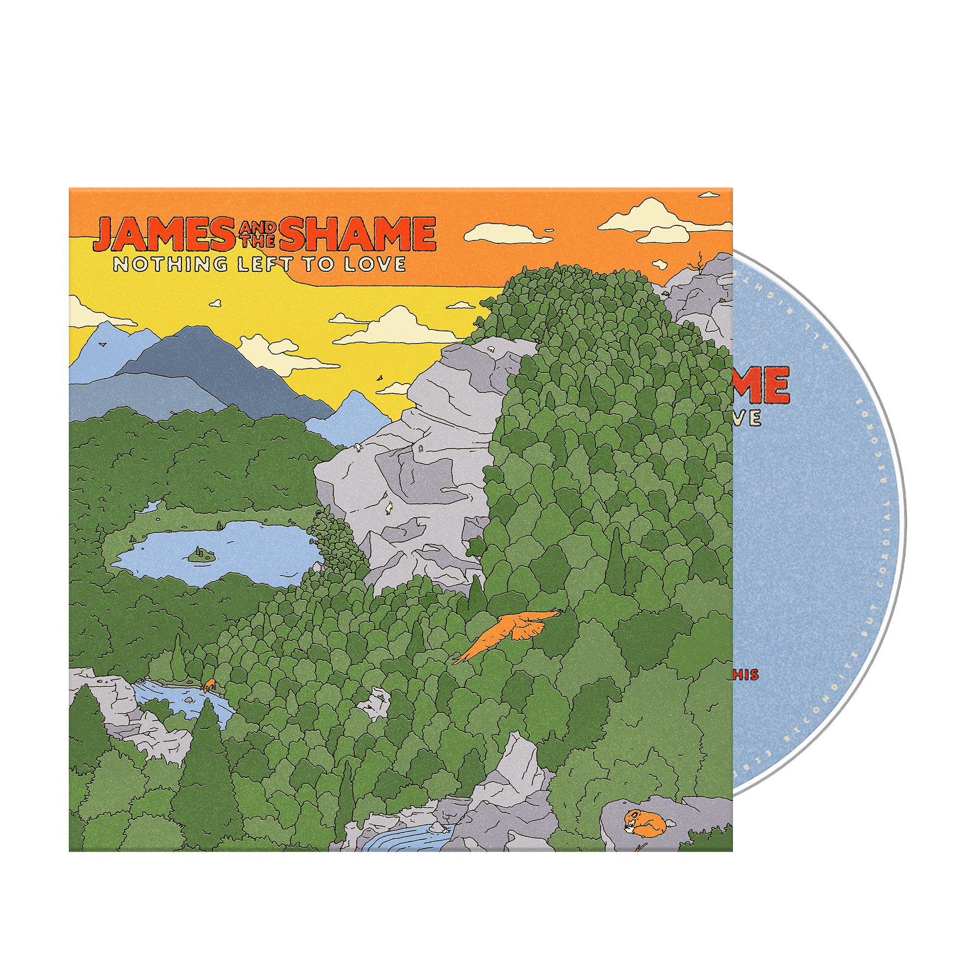 James and the Shame Nothing Left to Love CD | Mythical Store