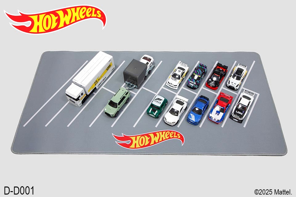 HOTWHEELS DISPLAY MAT 駐車場 (ディスプレイマット) ライセンス商品