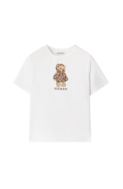 Boys' Burberry T-Shirts (2T-7): Henley, Crewneck & Long Sleeve