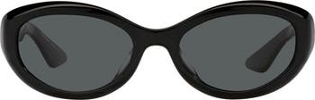 Oliver Peoples x KHAITE 1969C 53mm Oval Sunglasses | Nordstrom