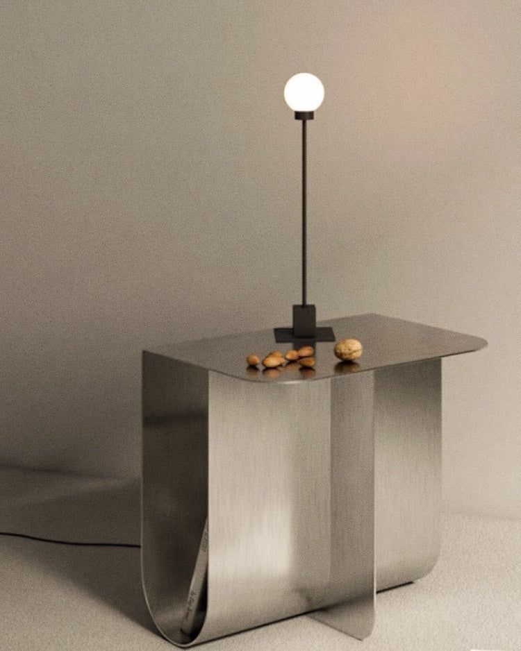 最短翌日配送】Stainless Side Table ステンレスサイドテーブル