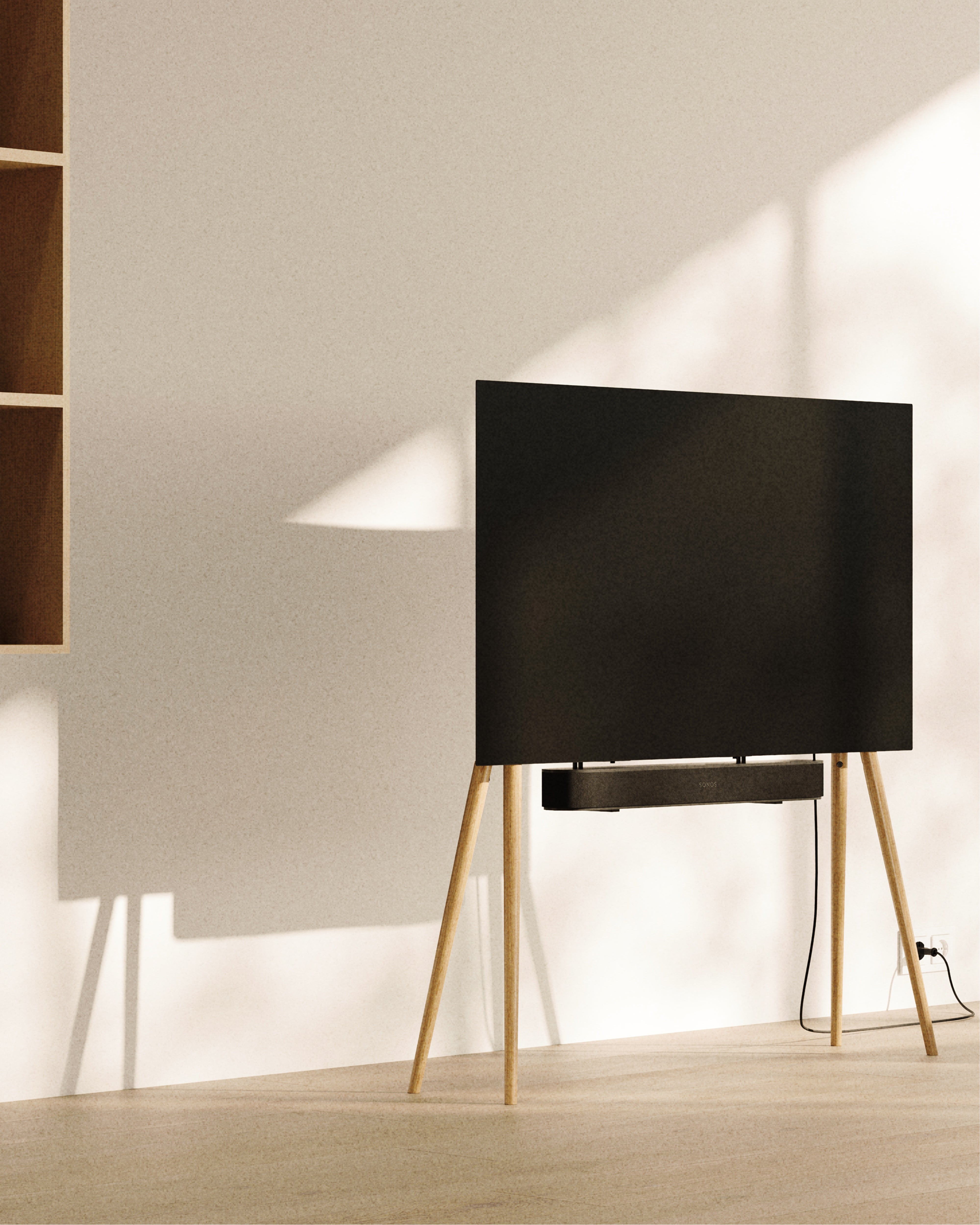 55〜72インチ用】テレビスタンド/壁掛けできないお部屋に｜美しく