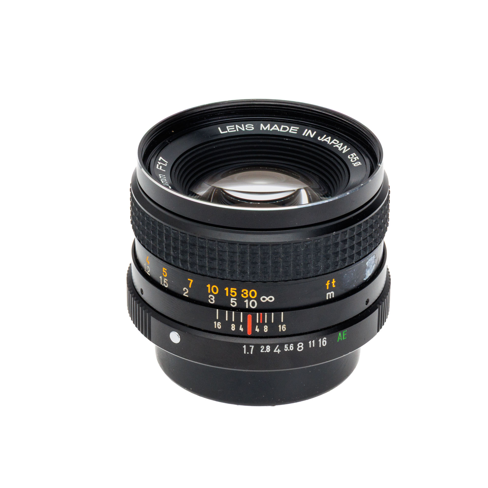 Minolta MC 58mm F1.4 Rokkor PF Telephoto Manual Focus Lens