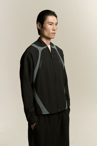 HORIZON ZIP SHIRT EUPHORIC BLACK