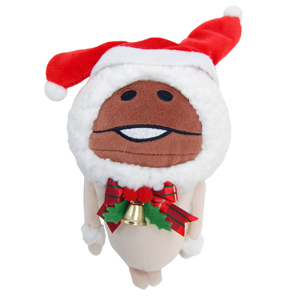 白ウサギなめこ（Xmas ver.）ぬいぐるみ｜なめこぱらだいす☆なめこ