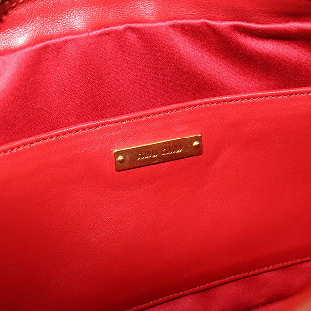 中古 ミュウミュウ 斜め掛け ショルダーバッグ レディース ブランド